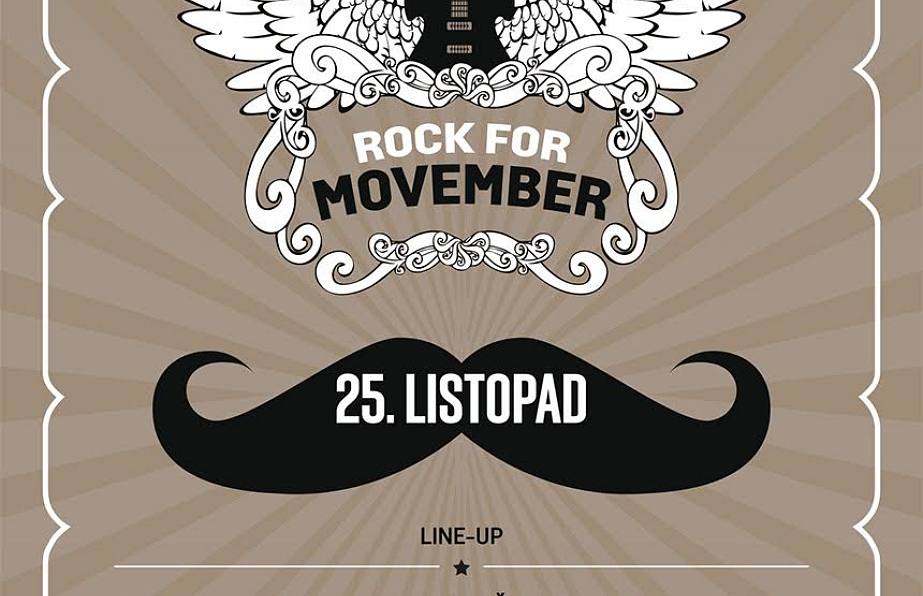 Rock for Movember - pozvánka